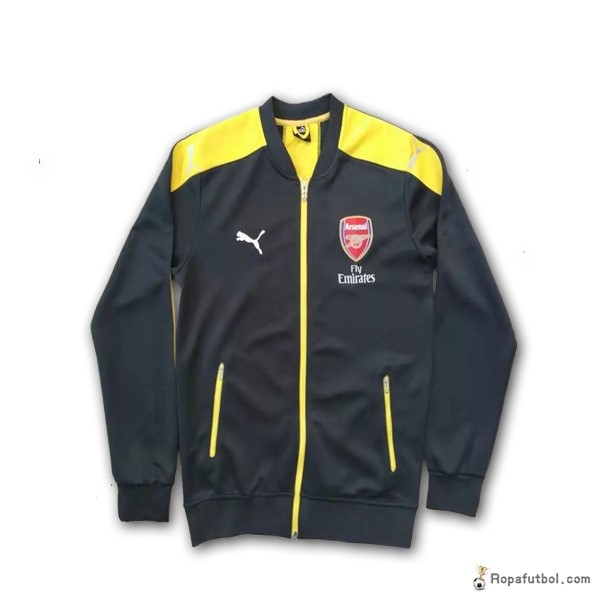 Chaqueta Arsenal 2016/17 Negro Amarillo